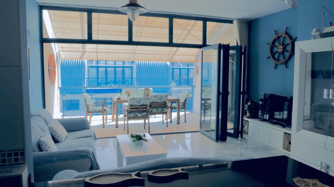 Atico Lujo Primera Linea, Terraza, Piscina, Parking カステル・デ・フェロ エクステリア 写真